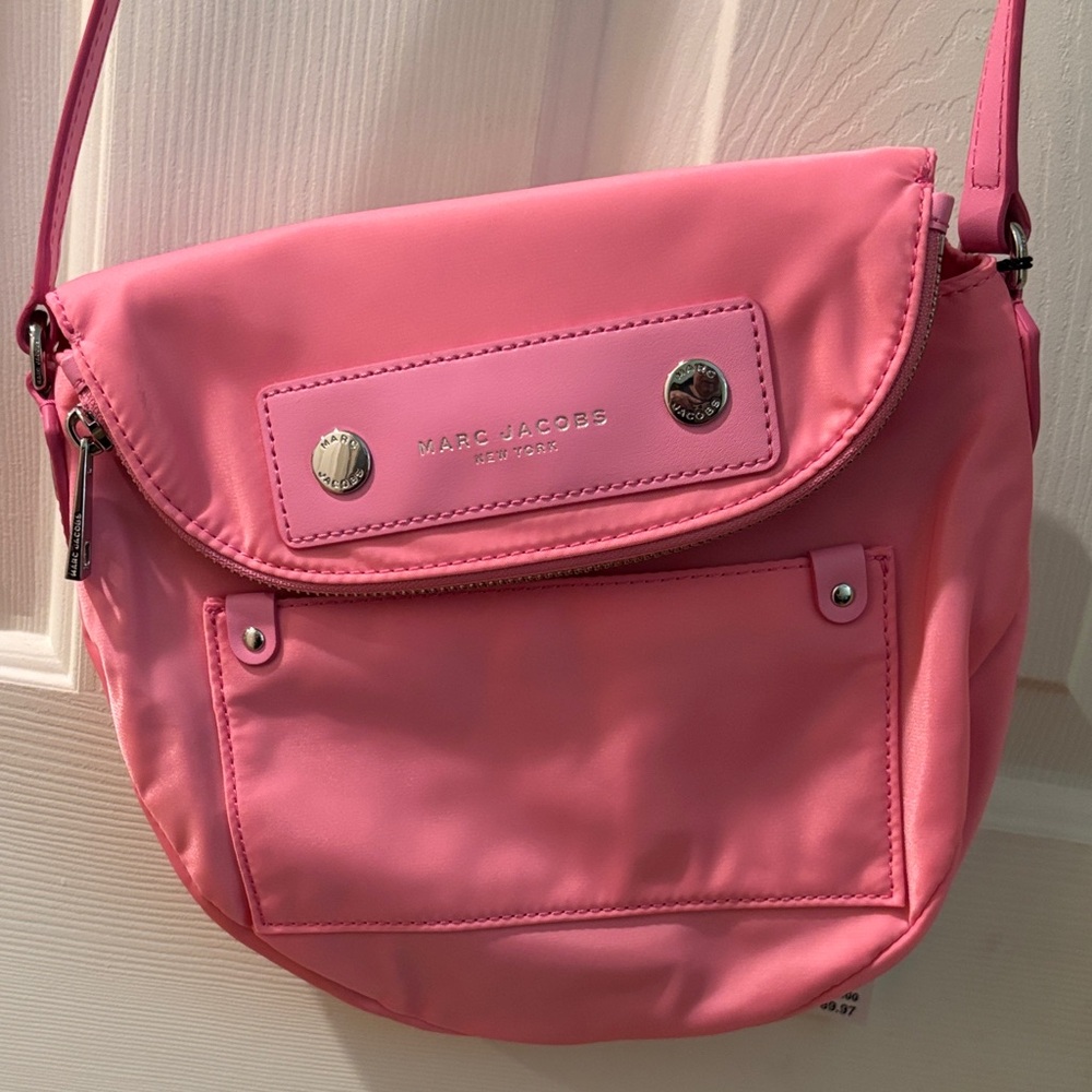 Marc Jacobs Vibrant Pink Crossbody Bag